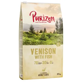 Comparer les prix de Lots économiques Purizon - sans céréales - Adult, cerf & poisson (2 x 6,5 kg)