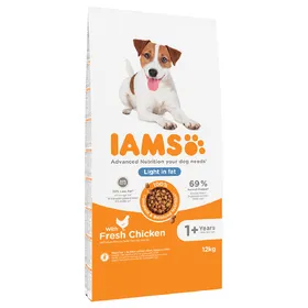 Comparer les prix de IAMS for Vitality Weight Control poulet - Croquettes pour chien