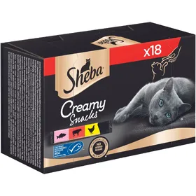 Comparer les prix de Sheba Creamy Snacks - Friandises pour chat