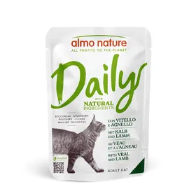 Meilleurs prix pour Almo Nature Daily 6 x 70 g - veau, agneau
