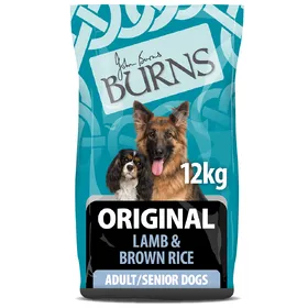 Comparer les prix de Burns Original agneau, riz brun - Croquettes pour chien