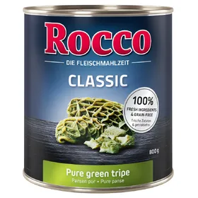 Comparer les prix de Rocco Classic pures panses - Pâtée pour chien