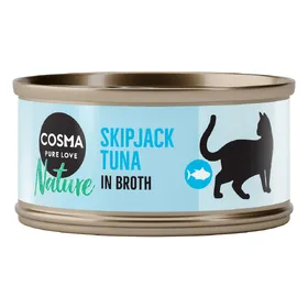 Meilleurs prix pour Lot Cosma Nature 24 x 70 g pour chat - thon Skipjack