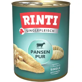 Comparer les prix de Lot RINTI Viande Pure 12 x 800 g pour chien - pures panses