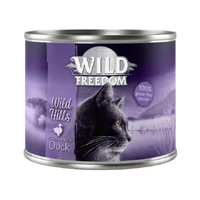 Meilleurs prix pour Adult : Wild Hills canard, poulet Wild Freedom pour chat + 2 boîtes offertes !