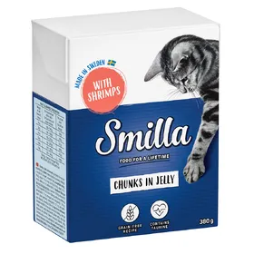 Comparer les prix de Lot Smilla Bouchées en sauce ou en gelée 24 x 370 / 380 g  - crevettes en gelée