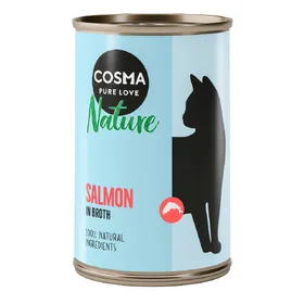 Meilleurs prix pour Lot Cosma Nature 12 x 140 g - saumon