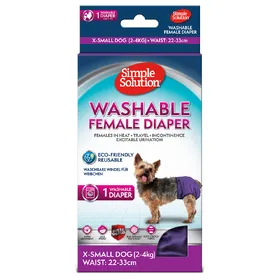Comparer les prix de Couche lavable Simple Solution pour chien - taille XS, 1 couche