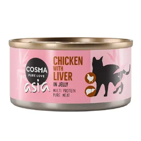 Comparer les prix de Poulet / foie de poulet Cosma - Nourriture pour Chat