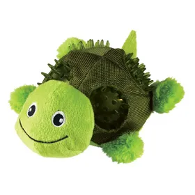 Meilleurs prix pour Jouet KONG Shells Tortue taille S L 11,5 x l 10 x H 4,5 cm - Jouet pour chien