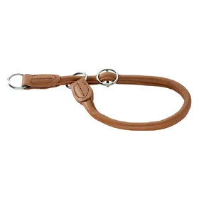 Meilleurs prix pour Collier de dressage Hunter Round & Soft, cognac L 50 x l 1 cm - pour chien