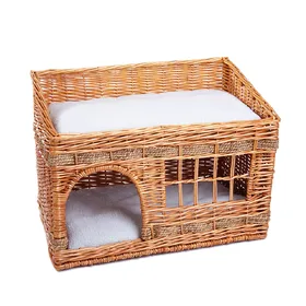 Comparer les prix de Niche Pueblo pour chat - L56xl36xH42cm
