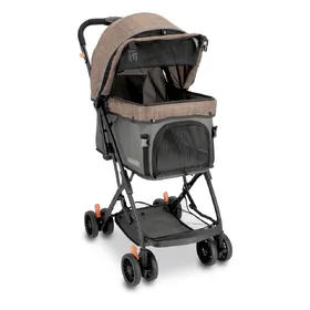 Comparer les prix de Poussette HAFENBANDE Sailor marron clair / taupe - pour chien et chat
