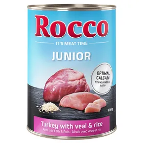 Meilleurs prix pour Rocco Junior lot mixte dinde et volaille - Pâtée pour chien