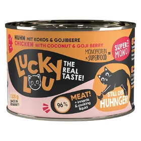 Comparer les prix de Lucky Lou SuperMono² 6 x 200 g - Poulet