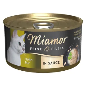 Meilleurs prix pour Filets fins en sauce pur poulet Miamor - Pâtée pour chat