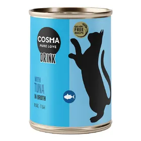Comparer les prix de Cosma Drink 6 x 100 g pour chat - thon