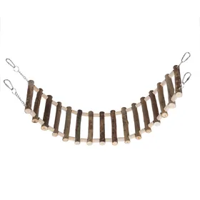 Comparer les prix de Pont suspendu naturel TIAKI 77 x 15 x 2 cm jouet pour oiseaux