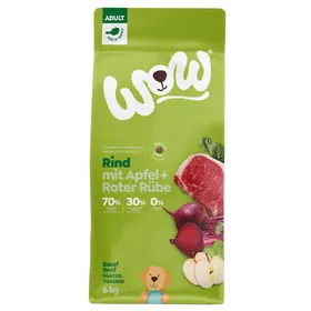 Meilleurs prix pour WOW Adult, bœuf pour chien - 2 x 6 kg