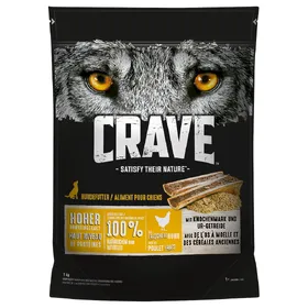 Meilleurs prix pour CRAVE Poulet avec de l'Os à Moelle et des céréales anciennes 1 kg