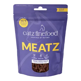 Comparer les prix de Friandises catz finefood Meatz pour chat - 3 x Essential Mix (3 x 45 g)