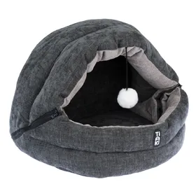 Meilleurs prix pour Niche TIAKI Sami pour chat - L 46 x l 38 x H 38 cm