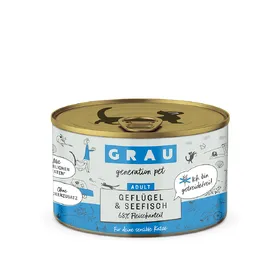 Meilleurs prix pour Lot Grau menu gourmand sans céréales 12 x 200 g pour chat - volaille, poisson