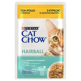 Comparer les prix de PURINA Cat Chow 26 x 85 g pour chat - Hairball poulet, haricots verts