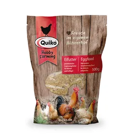 Meilleurs prix pour Quiko Hobby Farming Nourriture à base d'œufs pour poules et autres volailles - 500 g