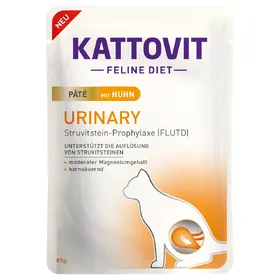Comparer les prix de Lot Kattovit Urinary Pâté 30 x 85 g - poulet