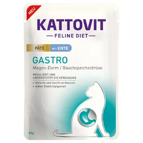 Meilleurs prix pour Lot Kattovit Gastro Paté 30 x 85 g - canard