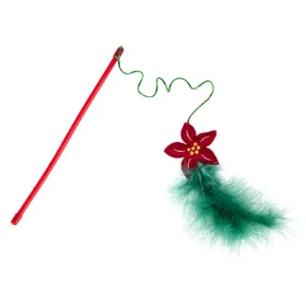 Meilleurs prix pour Canne à pêche TIAKI Étoile de Noël pour chat - 1 canne à pêche