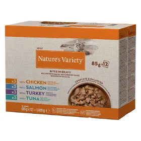 Meilleurs prix pour Lot Nature’s Variety Bouchées en sauce 48 x 85 g - lot mixte (4 variétés)