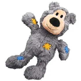 Comparer les prix de KONG Wild Knots S/M Ours  L18 l14 H8 cm Jouet pour chien Kong - KONG pour Chien