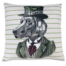Meilleurs prix pour Coussin Smartpet  "Funny Dogs" pour chien - beige : L 40 x l 40 cm