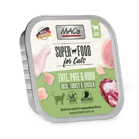 Meilleurs prix pour MAC's 16 x 100 g pour chat - canard, dinde, poulet