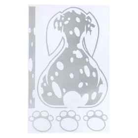 Comparer les prix de TIAKI Autocollant de pare-chocs "chien" 25x17,5cm chien