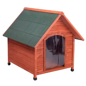 Comparer les prix de Spike Confort Niche avec porte en plastique pour chien - Taille XL 112x96x105 cm