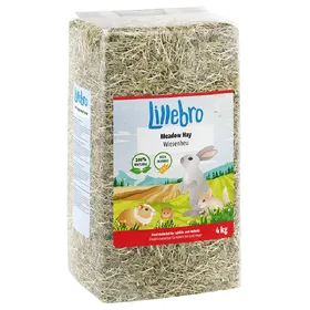 Meilleurs prix pour Foin de prairie Lillebro pour rongeur et lapin - 4 kg