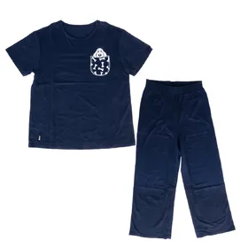 Comparer les prix de TIAKI Pyjama Pet Parent Pet Love taille S, bleu foncé chien
