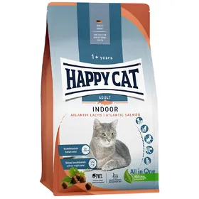Meilleurs prix pour HAPPY CAT Adult Indoor Saumon de l’Atlantique 1,3 kg
