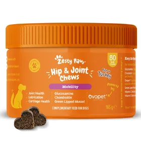 Meilleurs prix pour Zesty Paws Hip & Joint Chews pour chien - 50 bouchées à mâcher