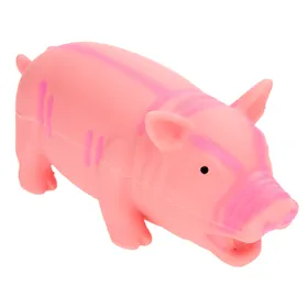 Comparer les prix de Jouet Cochon parlant en latex (rose, 23 cm environ) - pour chien