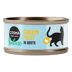 Comparer les prix de Cosma Nature 6 x 70 g - filet de poulet