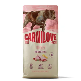 Comparer les prix de 12 kg Carnilove True Fresh Adulte dinde croquettes pour chien