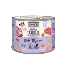 Meilleurs prix pour Kitten (dinde / boeuf / canard) MAC's - Nourriture pour Chat