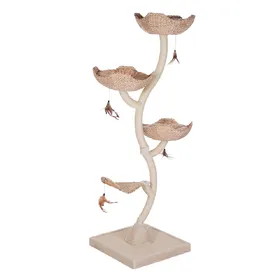 Comparer les prix de Cat's Flower XXL Arbre à chat couleur Crème