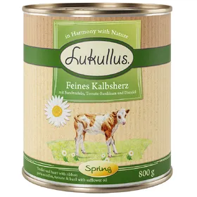 Comparer les prix de Lukullus Menu de printemps, cœur de veau - lot % : 24 x 800 g
