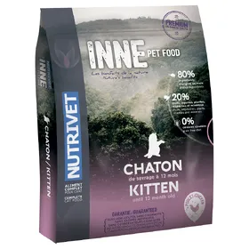 Comparer les prix de Nutrivet Inne Cat Kitten pour chaton - 1,5 kg