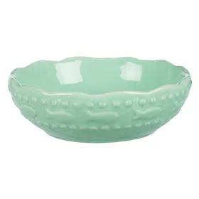 Comparer les prix de Gamelle céramique Trixie 250mL 13cm de diamètre menthe avec motif de poissons - Gamelle pour chat